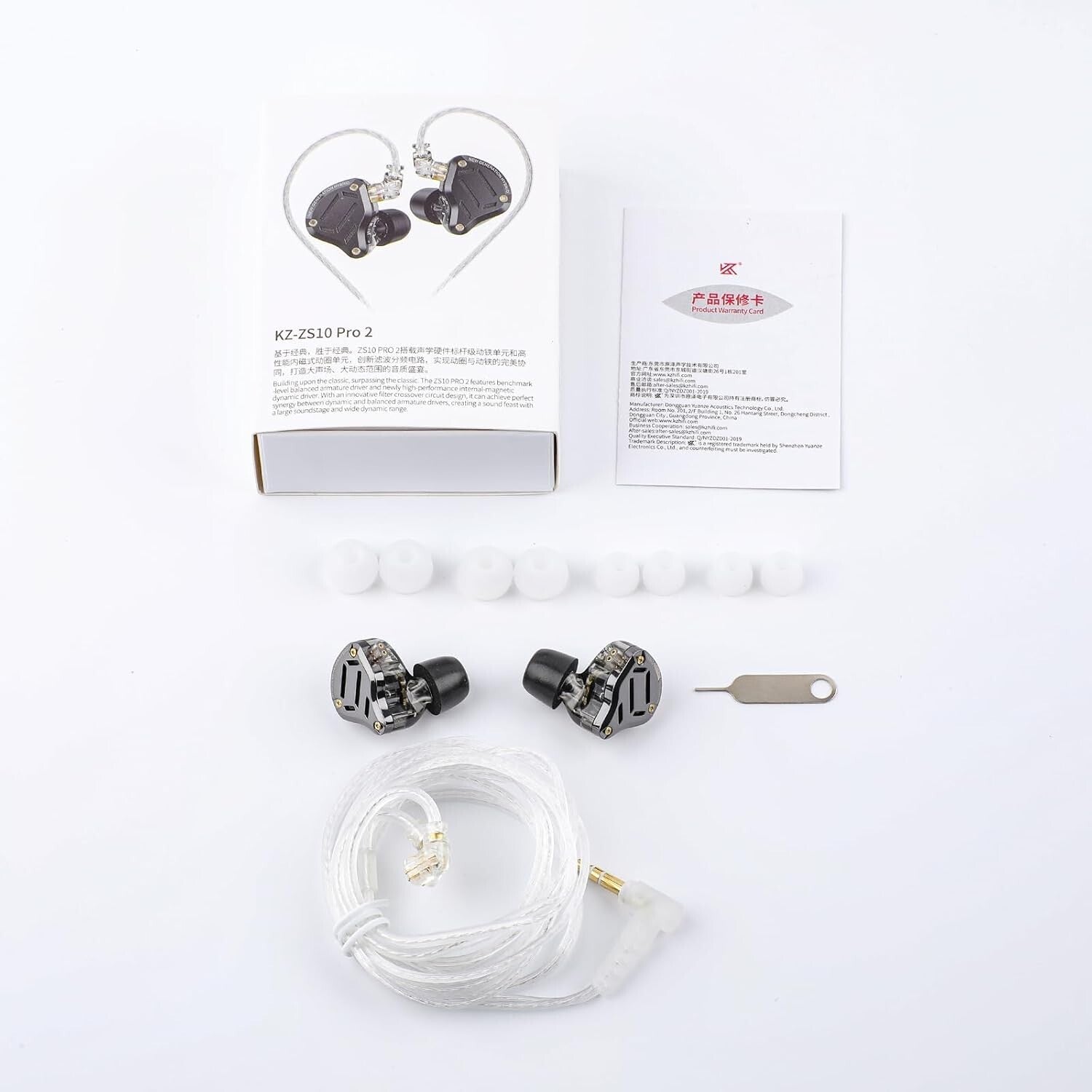 Audiophile Hybrid Wired Earbuds with Advanced Tuning and Precision Sound Quality