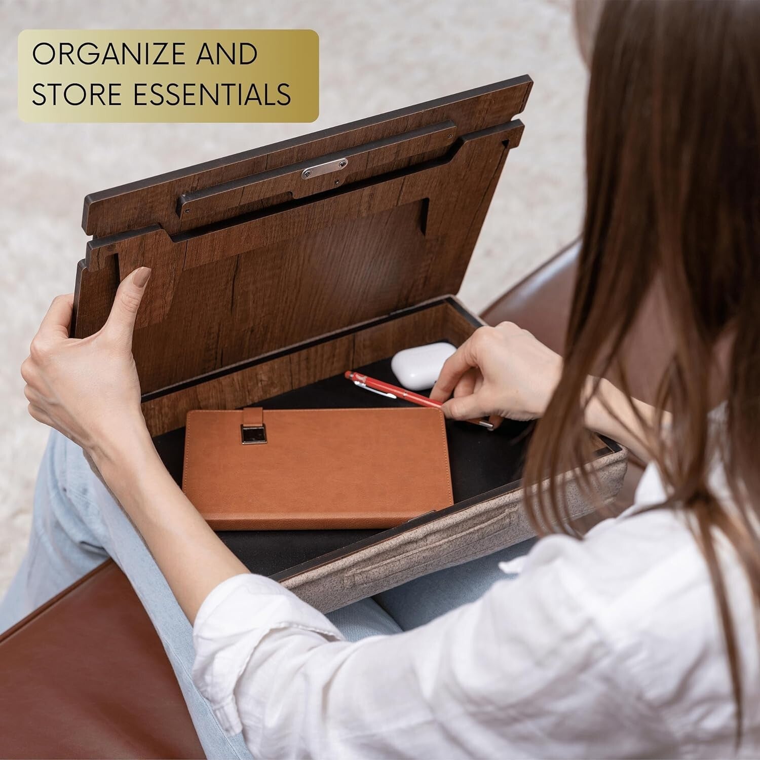 High-Quality Adjustable Book Stand with Storage - Ideal for Reading and Cooking