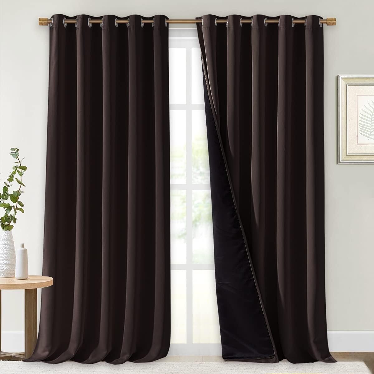Durable Blackout Drapes – Thermal Insulated Curtains for Bedroom & Living Room