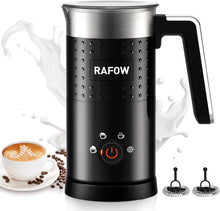 Load image into Gallery viewer, Whisper-Quiet 4-in-1 Milk Frother - 350ml Stainless Steel for Home Café Ideas
