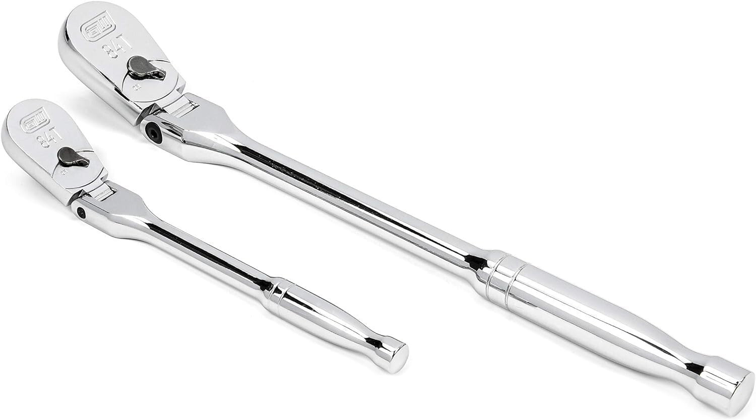 2-Piece Flex Head Ratchet Set with 84 Tooth Mechanism - Professional Quality