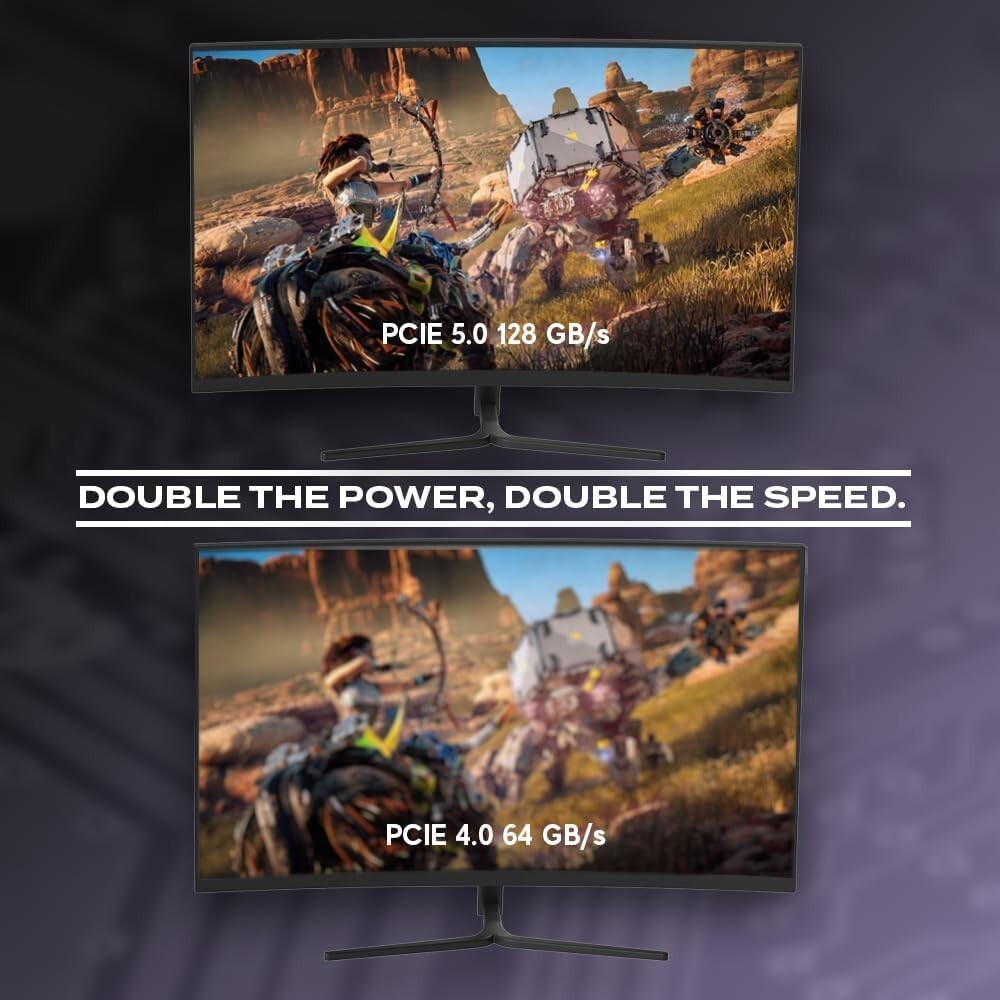 High-Speed PCIe 5.0 Riser Cable, 20cm Double Reverse – Ultimate GPU Solution