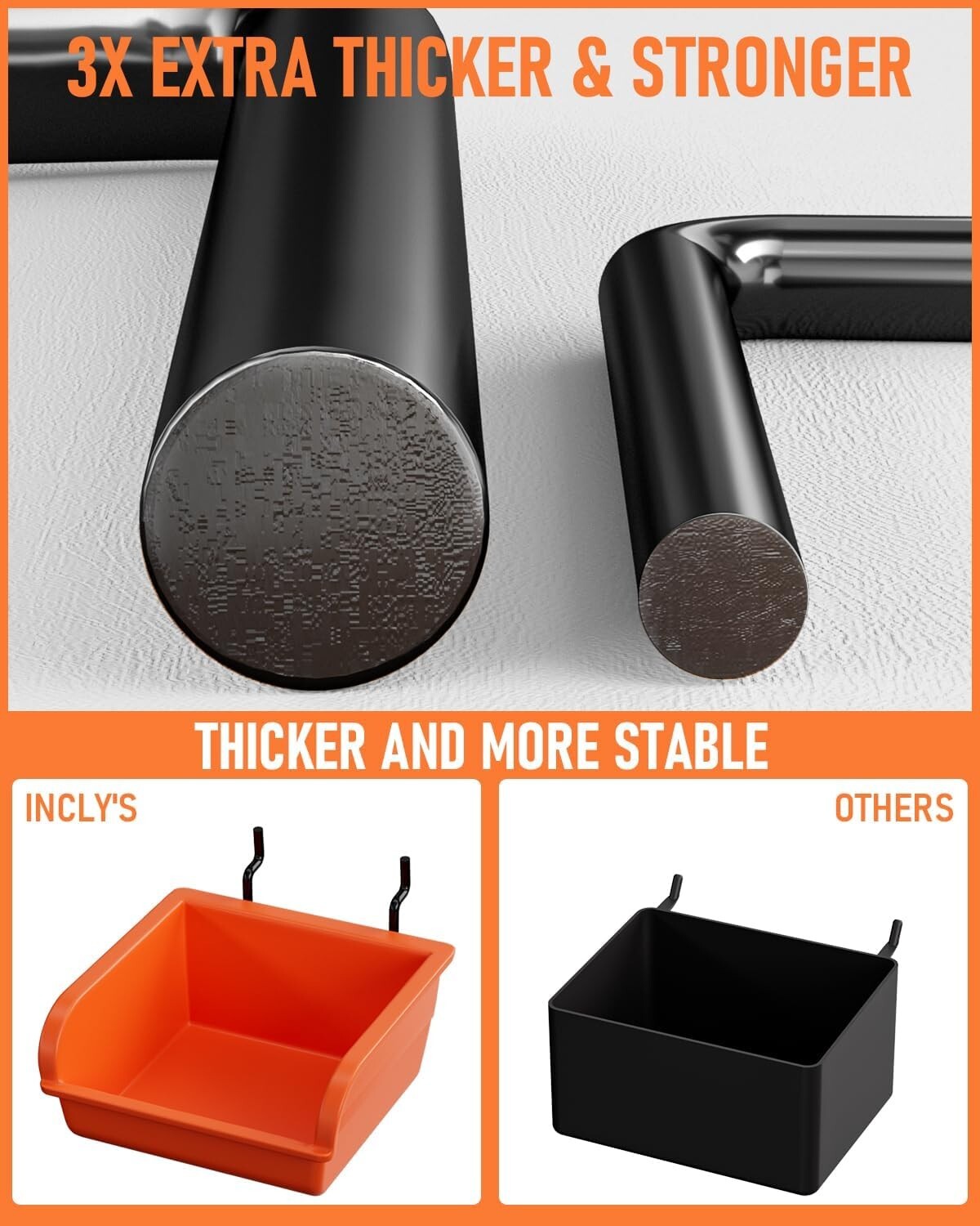 Adjustable Pegboard Accessory Kit - 276pcs for Tough & Stylish Garage Storage