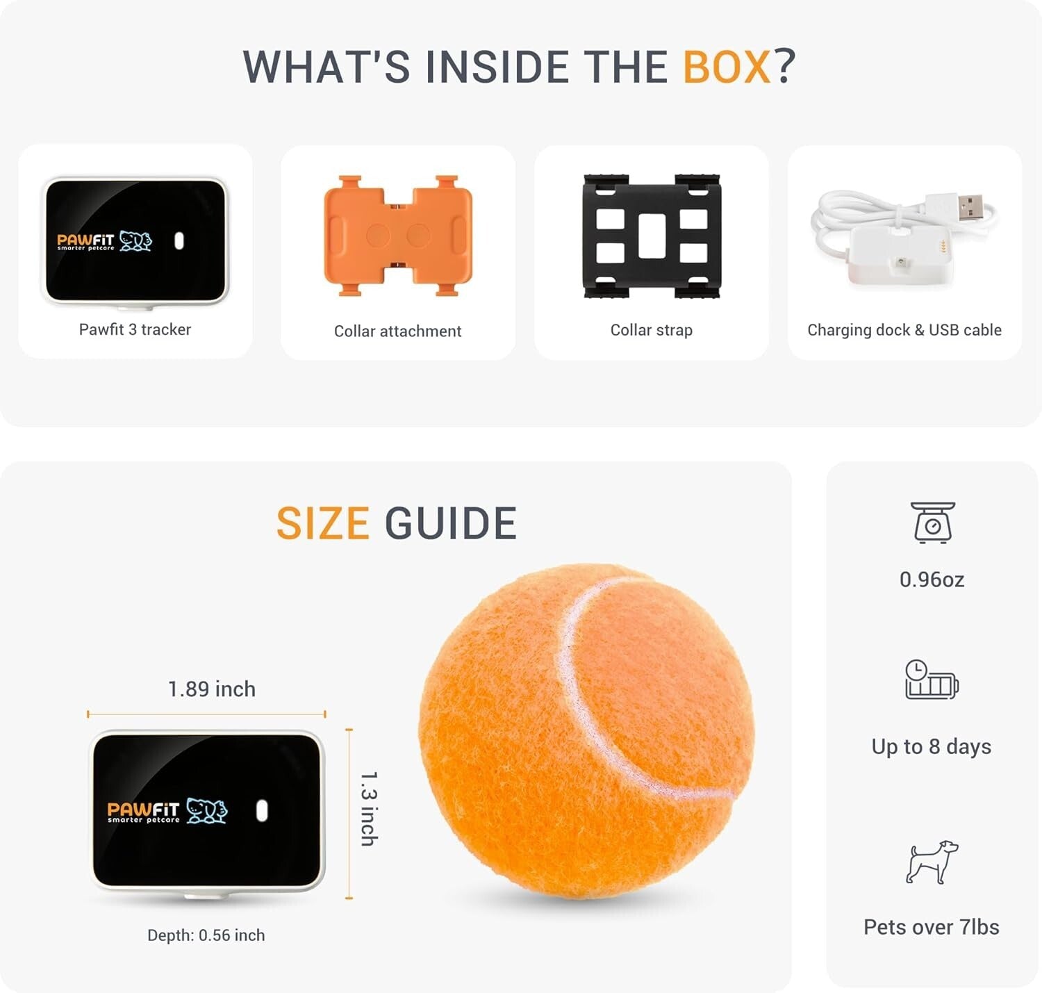 All-in-One GPS Dog Tracker: IP68 Waterproof, Live Tracking & Activity Monitor