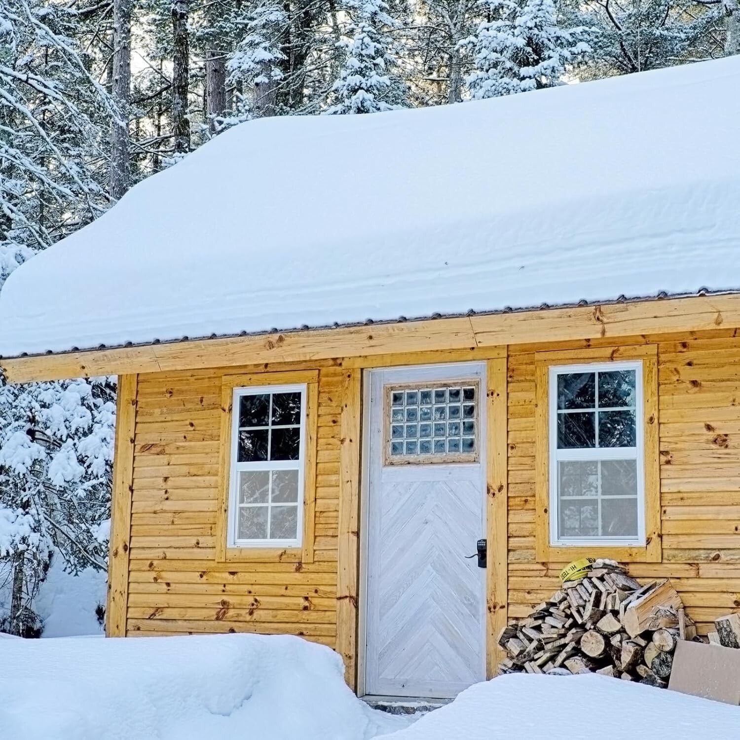 Durable 14x21 Shed Windows with Tempered Glass - 2 Pack for Sheds & Garages