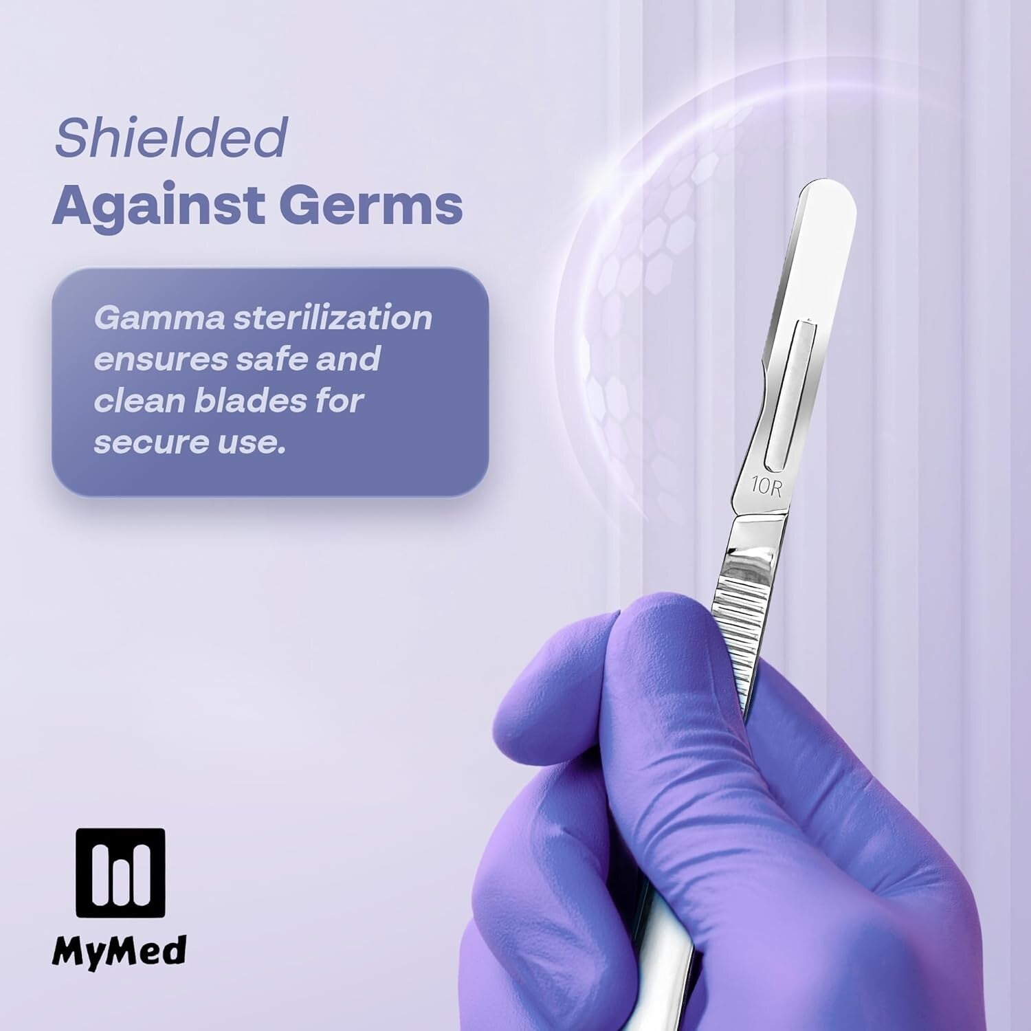 Comprehensive Dermaplaning Scalpel Kit with 100 Sharp 10R Blades and Tools