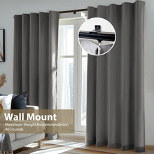 Load image into Gallery viewer, Silent and Smooth 6ft Ceiling Curtain Track - Heavy-Duty Room Divider Rails