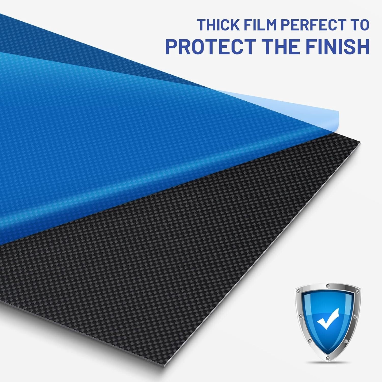 Super Lightweight Gloss Carbon Fiber Sheets 400x500x1.5mm for Custom Models