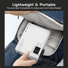 Load image into Gallery viewer, Elegant Home Movie Projector with Crisp 1080P Images &amp; Bluetooth Speakers