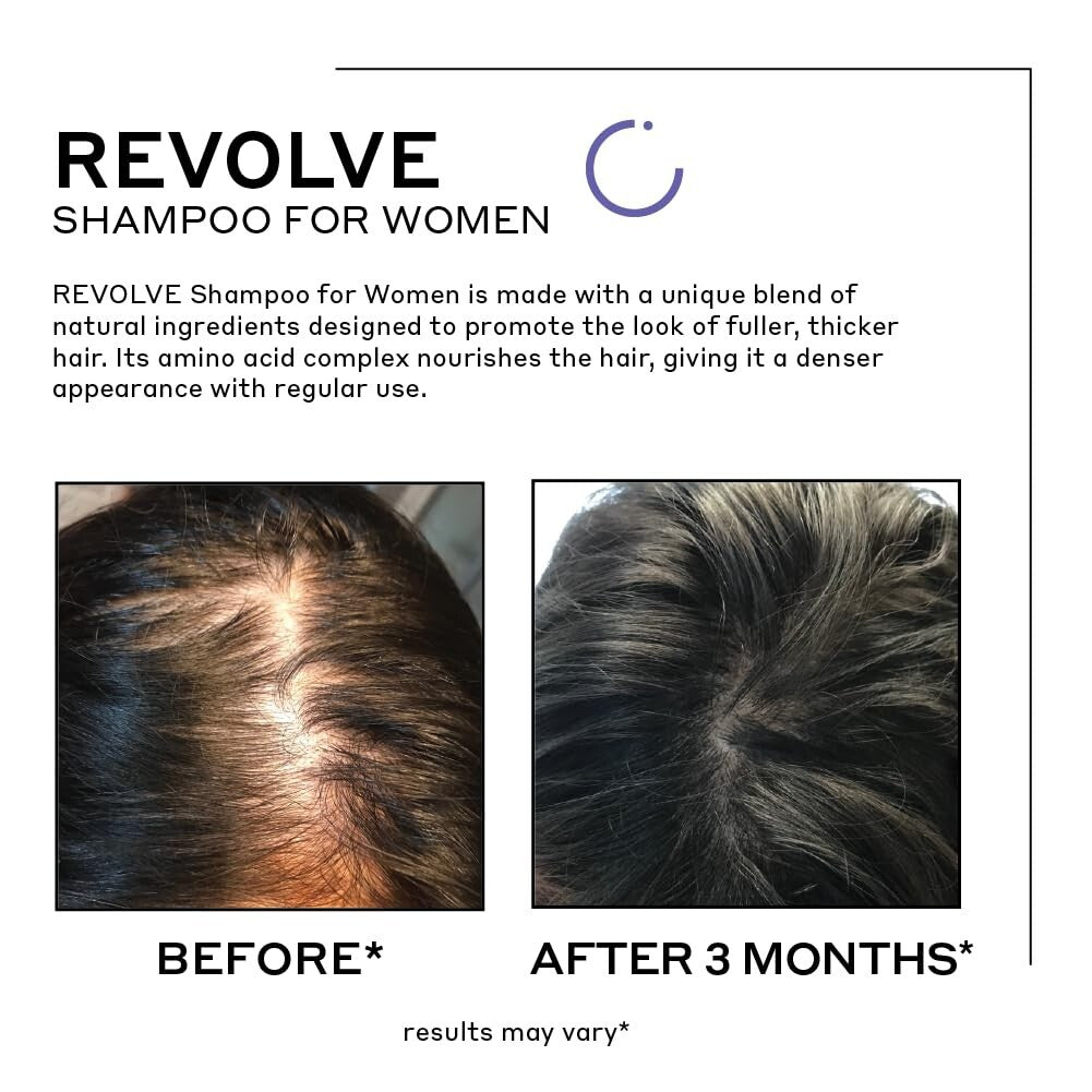 Color-Safe Revolve Thickening Shampoo – Plant-Based Solution for Thinning Hair