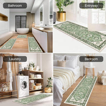 Load image into Gallery viewer, 3-Piece Kitchen Rug Set with Runner - Non-Slip and Machine Washable Design