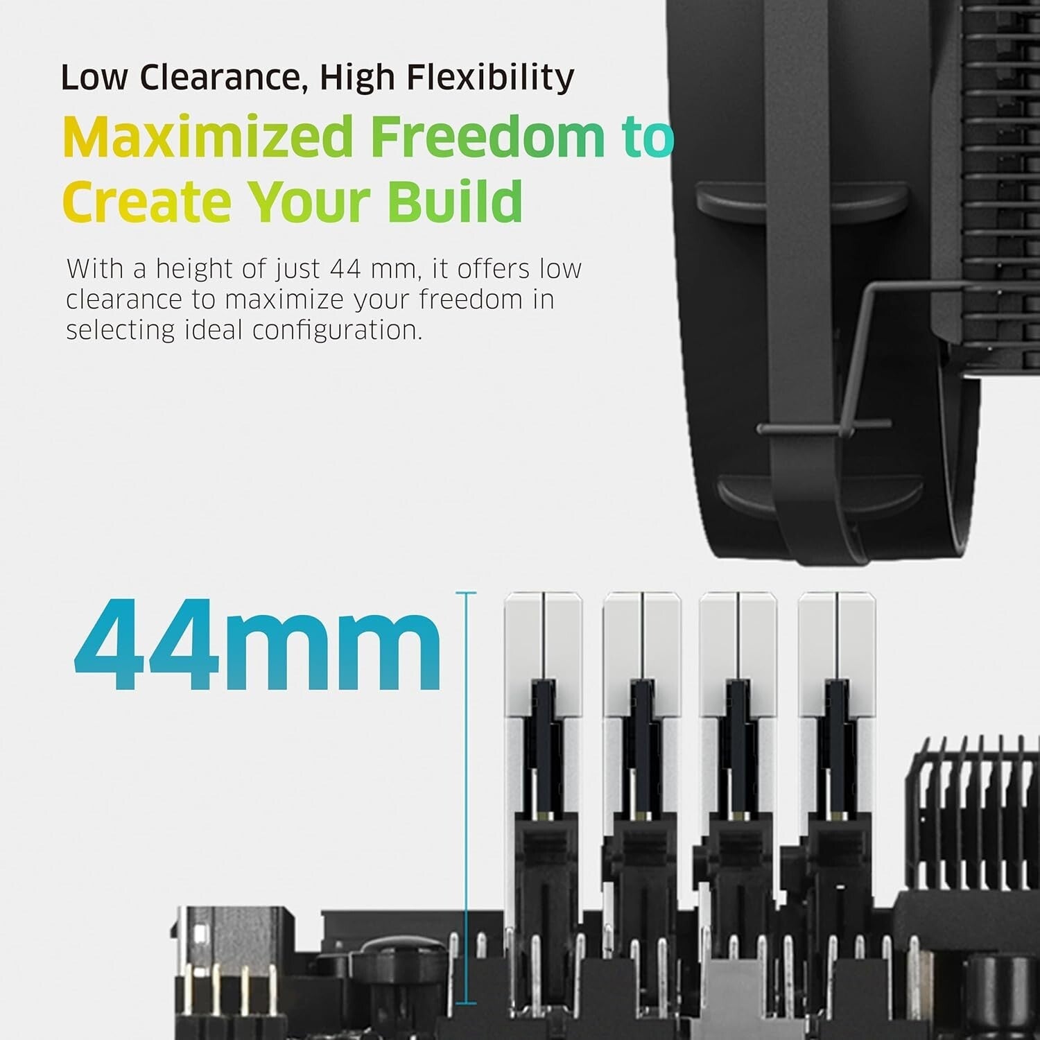 Effective Cooling & Style: 32GB CRAS V RGB 6000MHz Gaming RAM - White Edition