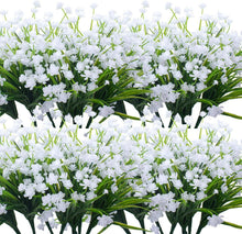Load image into Gallery viewer, Realistic White Daffodil Faux Flowers, 20 Bundles for Wedding and Garden Decor