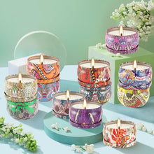 Load image into Gallery viewer, Classic Floral Scented Candle Gift Set - 36 Long Burning Tins for Relaxation