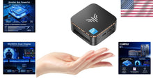 Load image into Gallery viewer, Ultra-Portable Mini PC with 12th Gen CPU, Ideal for Home, Office &amp; Multimedia
