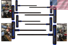 Load image into Gallery viewer, Metric T-Handle Ball-Hex Keys - 8-Piece Set with Soft Grip and Durability