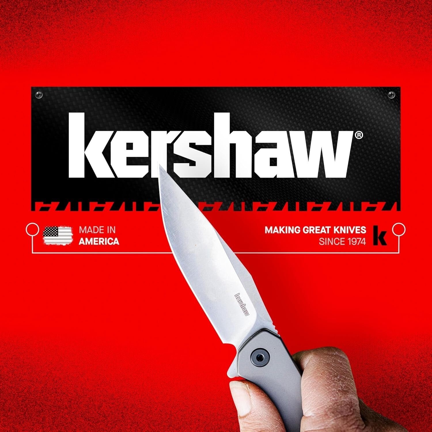 Kershaw 3-Inch Folding Knife - SpeedSafe Assisted Opening & Locking Mechanism