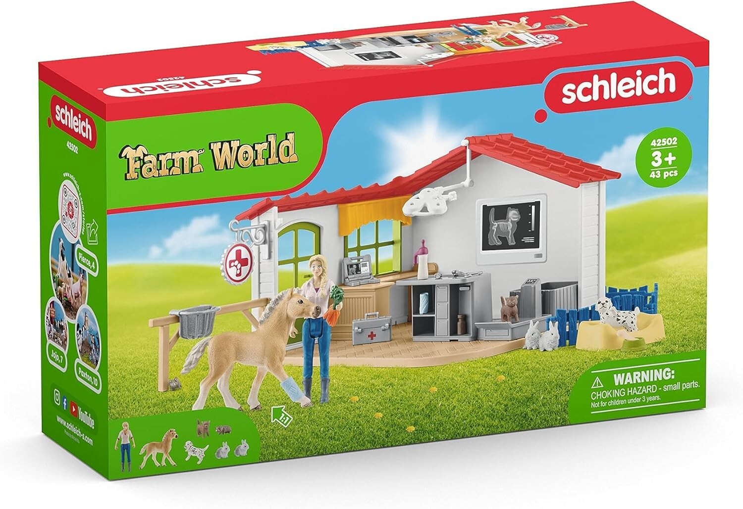 Educational 43-Piece Farm Vet Set for Children - Fun and Imagination Awaits!