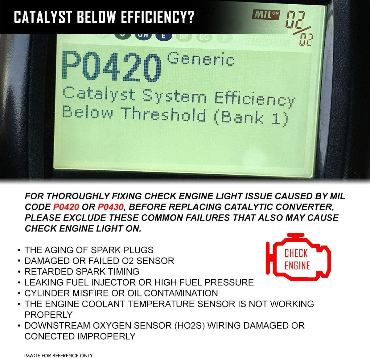 Factory Style Stainless Steel Catalytic Converter Y-Pipe for 02-05 Escalade 1500