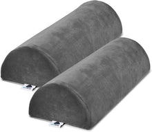 Load image into Gallery viewer, Multi-Position Lumbar Support Bolster Pillows for Legs &amp; Head - Machine Washable
