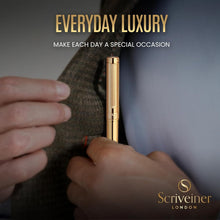 Load image into Gallery viewer, Luxury Fountain Pen with Stunning 24K Gold Finish - Perfect Gift for Him &amp; Her