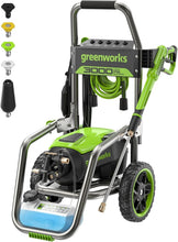 Load image into Gallery viewer, Compact Electric Pressure Washer - 3000 PSI with Versatile Nozzles &amp; Wheels