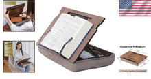 Load image into Gallery viewer, Compact &amp; Portable Book Stand with Storage - Ideal for Recipes &amp; Sheet Music