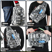 Load image into Gallery viewer, Multi-Functional Fishing Backpack with Tackle Storage &amp; Water-Resistant Design