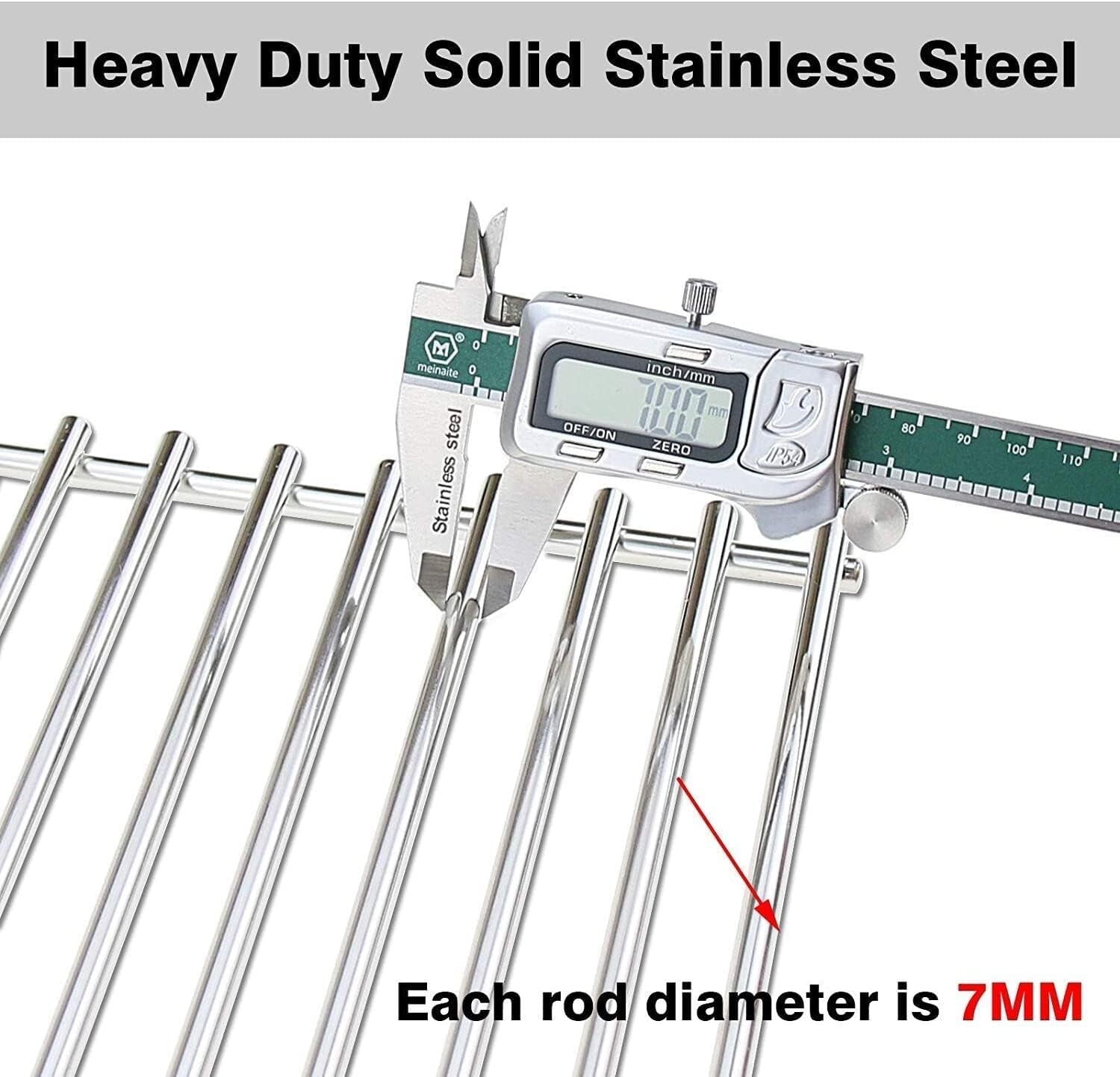 304 Stainless Steel Grill Burner and Cooking Grate Replacement Kit for Nexgrill