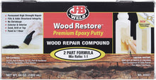 Load image into Gallery viewer, Hand Mixable Clear Epoxy Putty for Quick Wood Repairs - 64 oz. Premium Quality