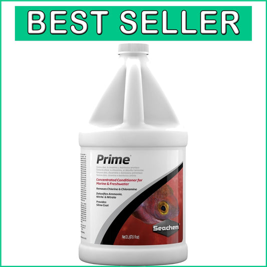 Seachem Prime 2L: Concentrated Water Conditioner for Healthy Fish Environments
