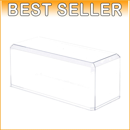 Clear 1:18 Scale Car Case - Perfect for Showcasing and Protecting Collectibles