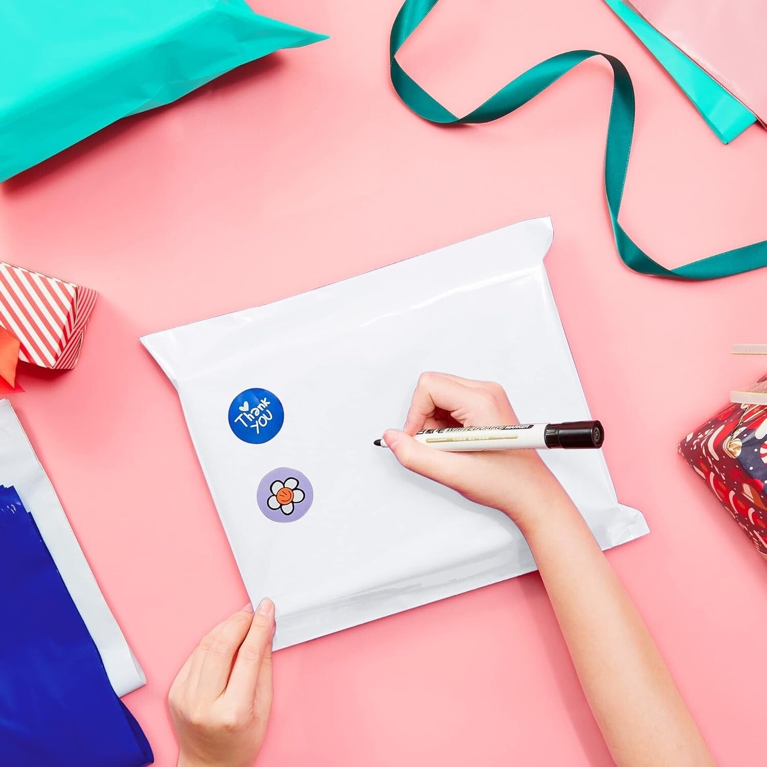 200 Large White Poly Mailers 14.5x19 - Efficient Shipping for Small Businesses