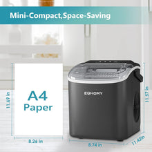 Load image into Gallery viewer, Effortless Portable Ice Maker: 9 Ice Cubes in 6 Mins, Perfect for Home &amp; Camping