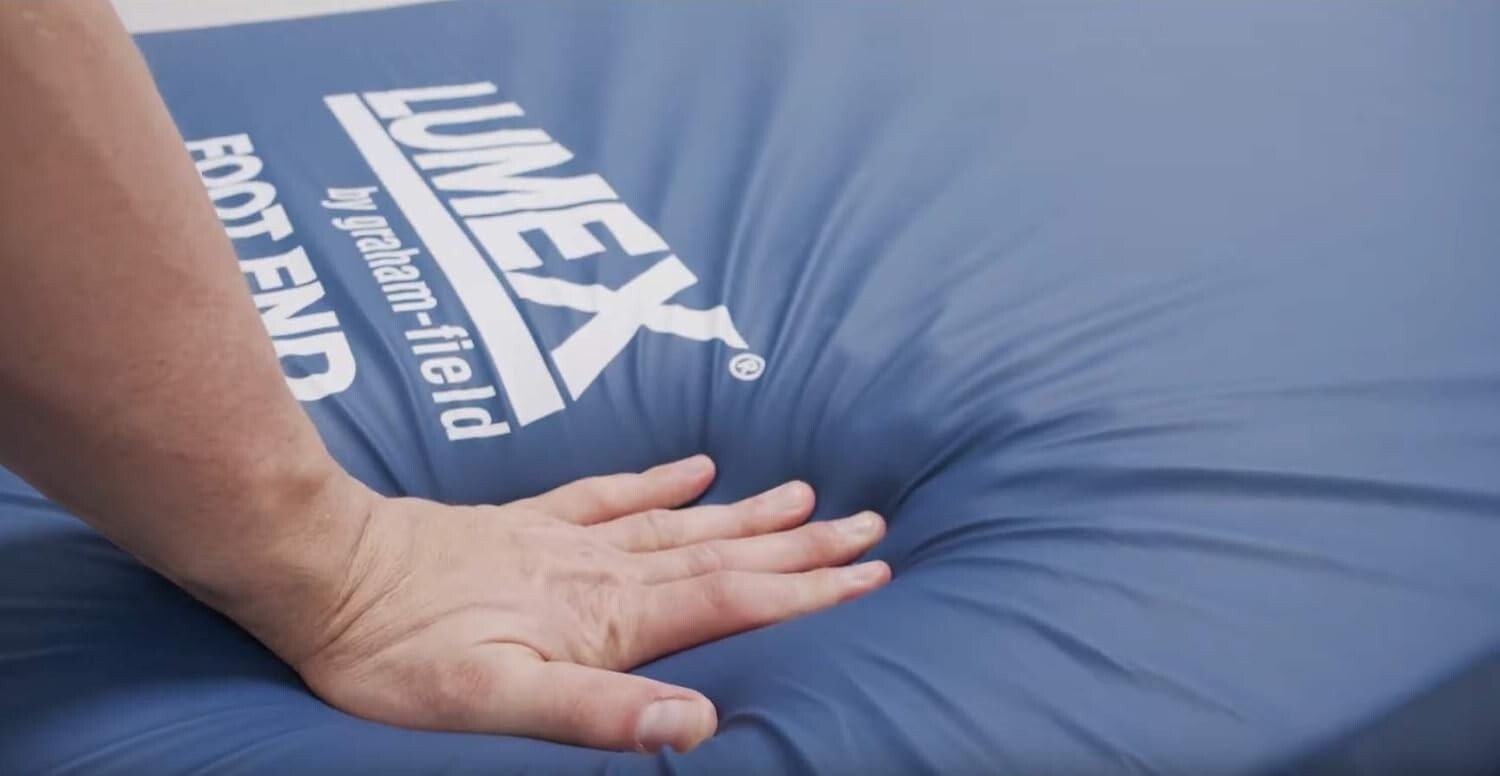 Fluid-Resistant Comfort Mattress for Hospital Beds - 42x80" with Cooling Design