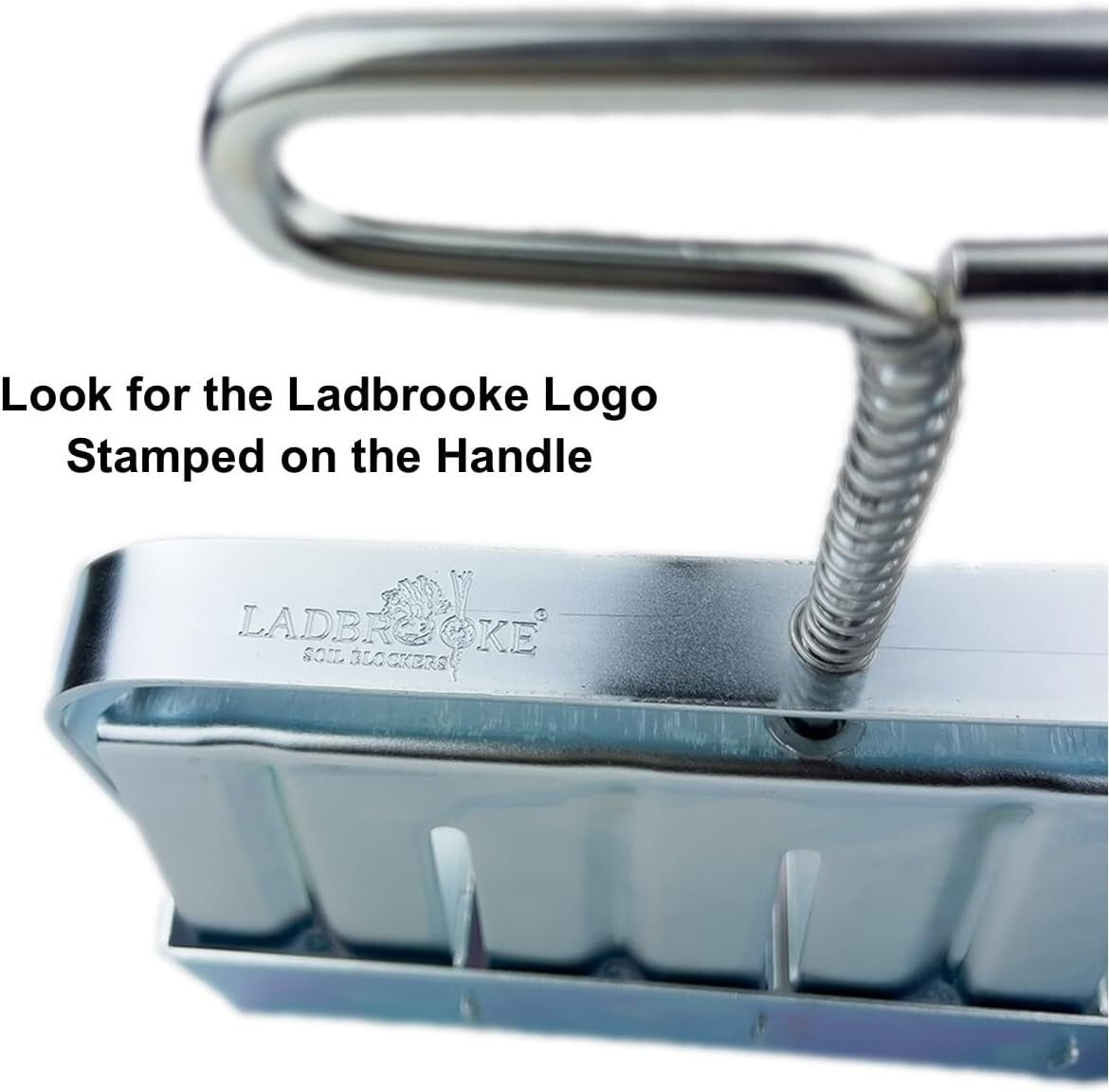 Authentic Mini 4 Hand-Held Soil Block Maker - Eco-Friendly Gardening Tool