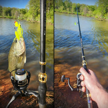 Load image into Gallery viewer, Sensitive and Strong Telescopic Fishing Rod Package - Ideal for Bass Fishing