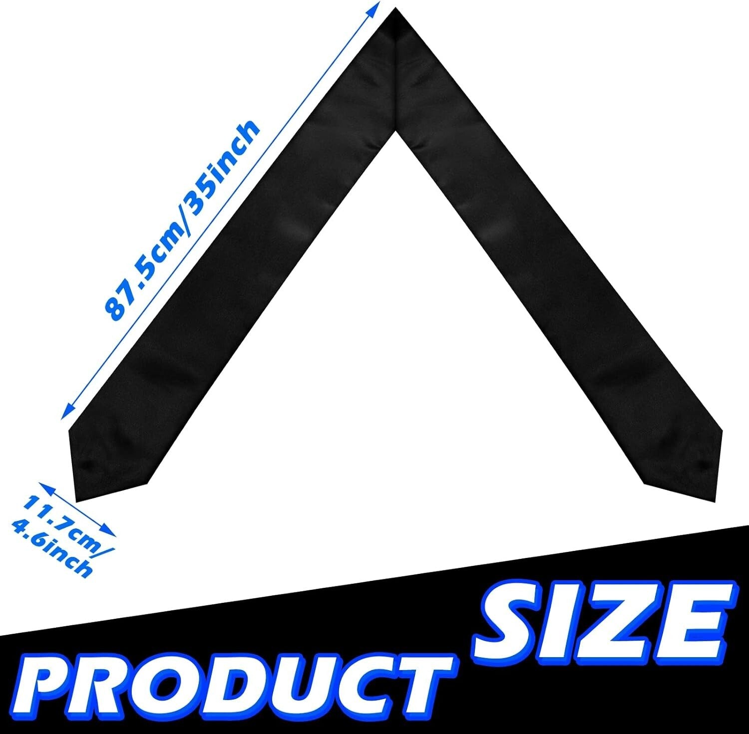 Elegant White Graduation Stoles Set - 12 Unisex Satin Sashes for Festive Events