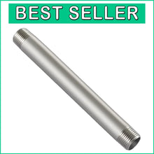 Load image into Gallery viewer, 304 Stainless Steel 24" NPT Male Threaded Pipe Nipple for Enhanced Durability
