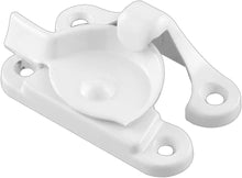 Load image into Gallery viewer, Traditional White Sash Lock with Cam Action – 36 Pack for Double-Hung Windows