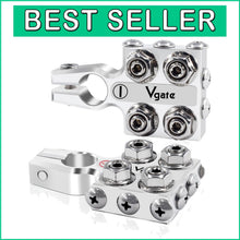 Load image into Gallery viewer, Compact 12-Way Battery Clamps with 8mm &amp; 5mm Studs for Versatile Vehicle Use