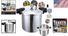 Load image into Gallery viewer, Premium 23 Quart Stainless Steel Pressure Cooker with Induction Base - Denali