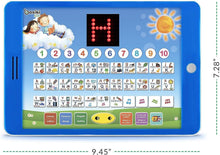 Load image into Gallery viewer, Interactive Kids Tablet: Spanish &amp; English Learning with Engaging Quizzes