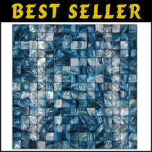 Load image into Gallery viewer, Waterproof Mother of Pearl Peel and Stick Tiles - 10 Sheets, Modern Home Upgrade