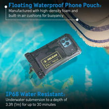 Load image into Gallery viewer, Lightweight IP68 Waterproof Phone Cases - 4 Pack for Aquatic Adventures