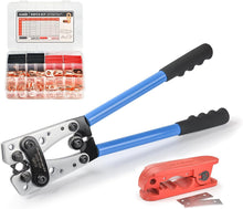 Load image into Gallery viewer, Professional Crimping Tool Kit for Copper &amp; Aluminum Battery Cables - 90pcs