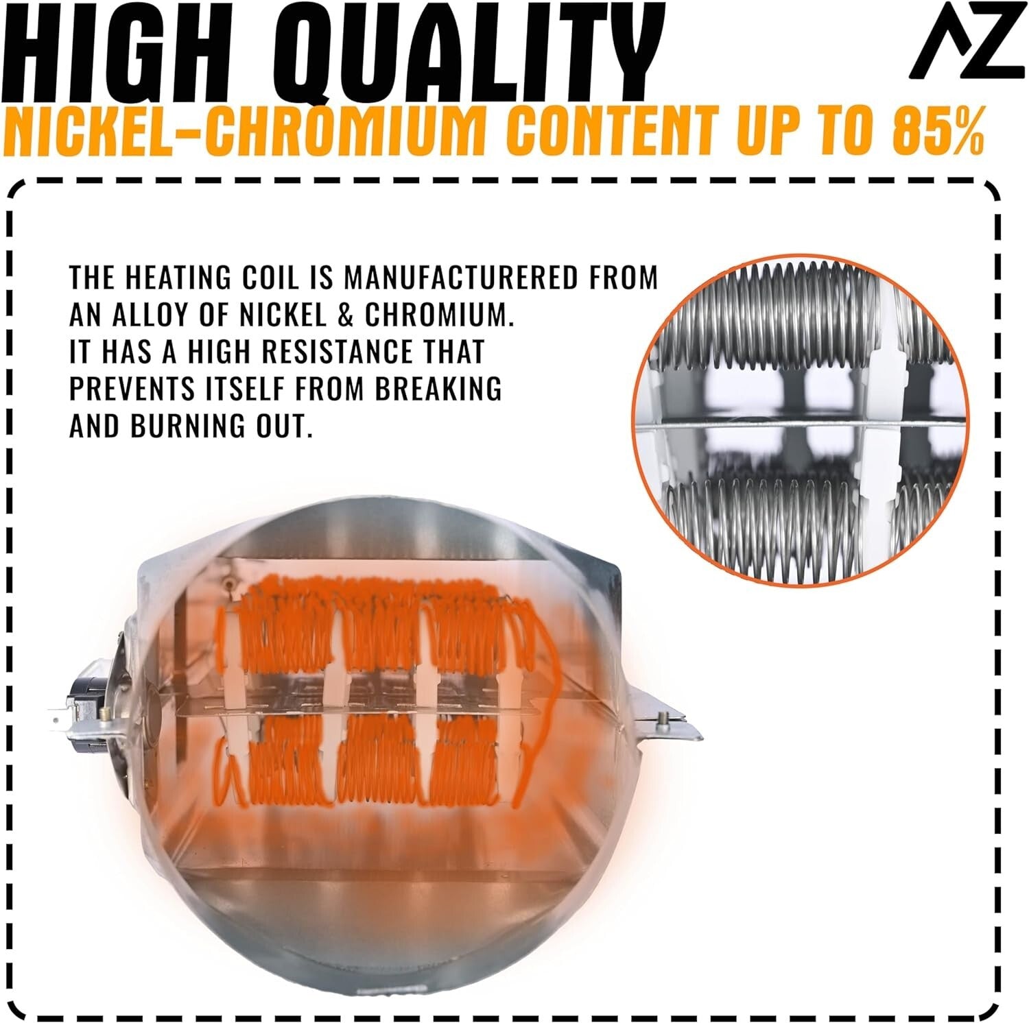 4.54lb Dryer Heating Element for LG DLEX - High Quality with Easy Installation