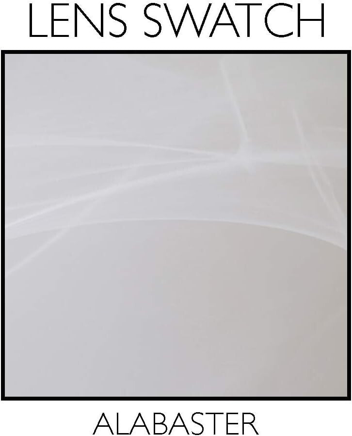 Modern 2-Light Flush Mount Ceiling Light Set - Satin Nickel with Alabaster Shade