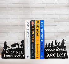 Load image into Gallery viewer, Unique Decorative Bookends in Sturdy Steel - Ideal for Home &amp; Office Decor