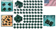 Load image into Gallery viewer, Versatile 100-Pack Male &amp; Female Vampire Electrical Plugs - Christmas Ready!